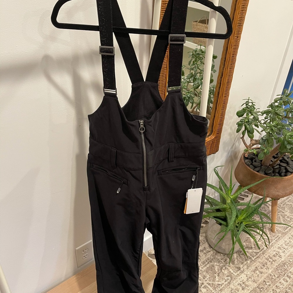 NWT Roxy Summit Ski Bib Black - S, M - Picture 2 of 4